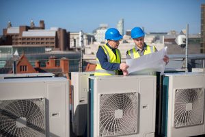 Two Air Conditioning Engineers